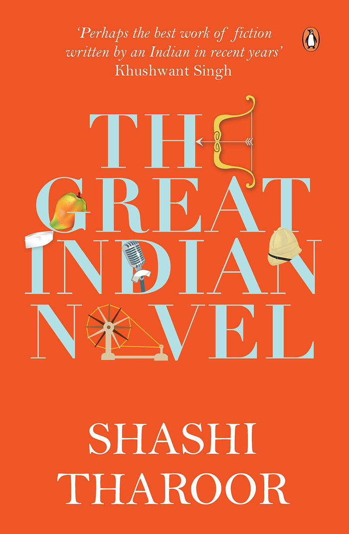 Great Indian Novel by Shashi Tharoor - Paperback cover