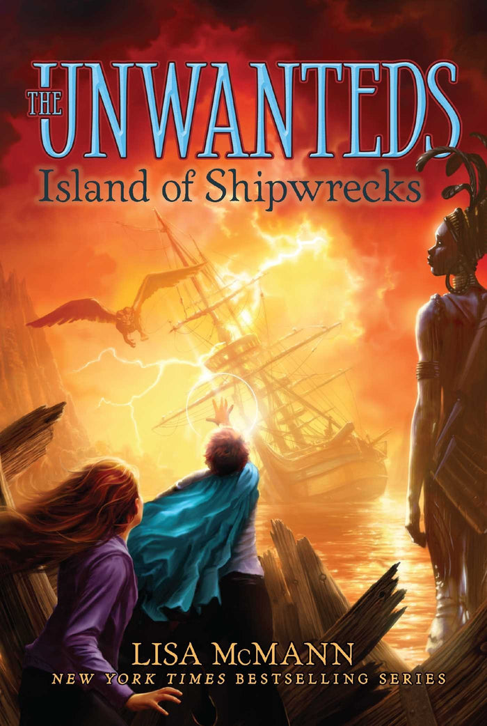 Island of Shipwrecks (The Unwanteds) by Lisa McMann - Paperback cover