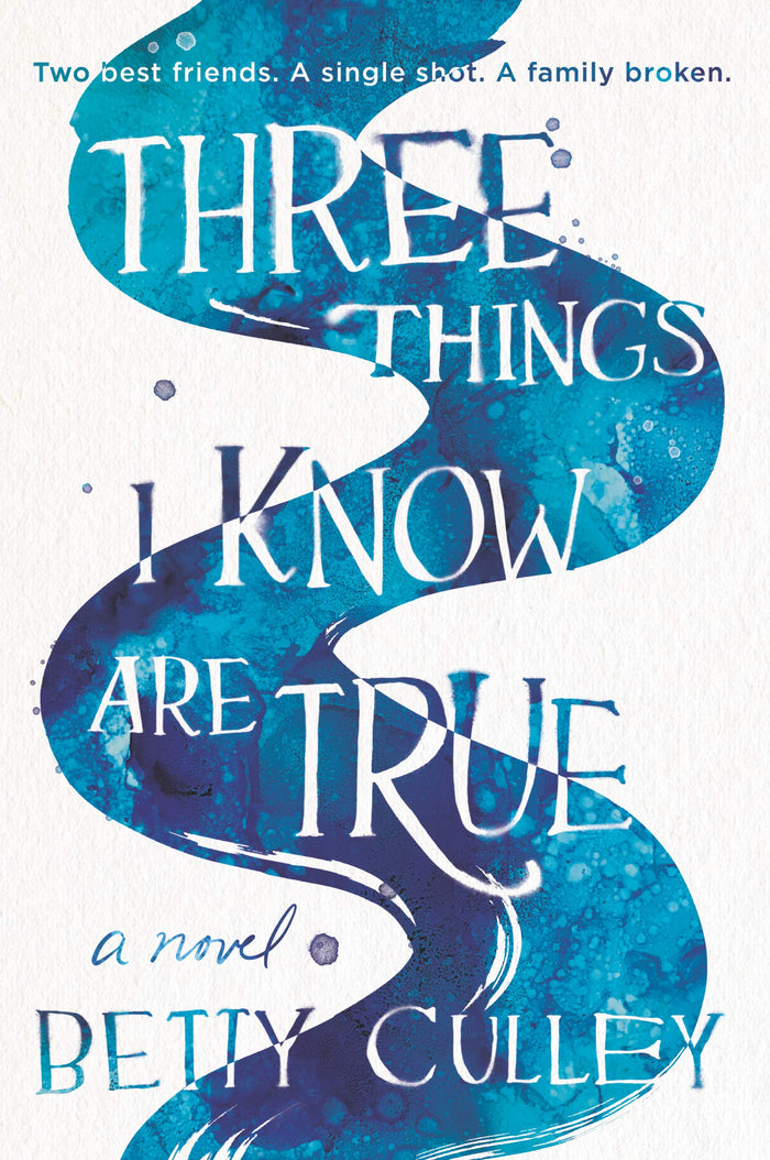 Three Things I Know Are True: A Powerful YA Novel in Verse about Friendship, Forgiveness, and Hope After Tragedy by Betty Culley - Paperback cover