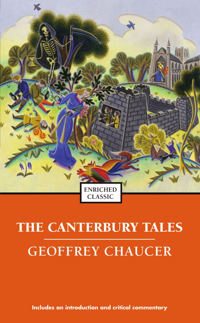 Canterbury Tales by Geoffrey Chaucer - Mass Market Paperback cover