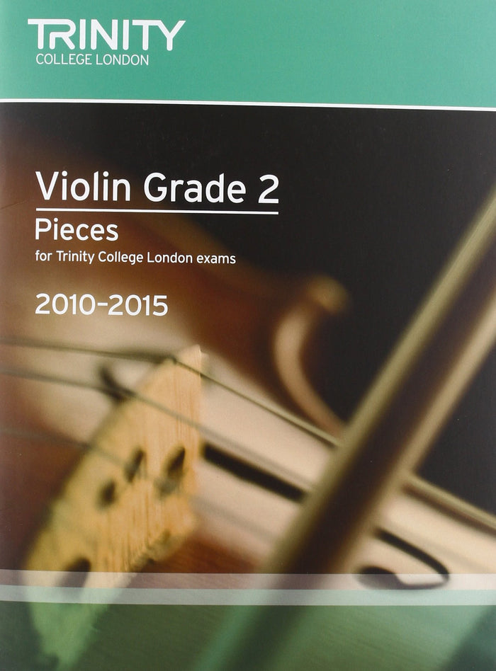 Violin Exam Pieces Grade 2 2010-2015 (score + Part) (Trinity Guildhall Violin Examination Pieces 2010-2015) by Trinity Guildhall - Paperback cover