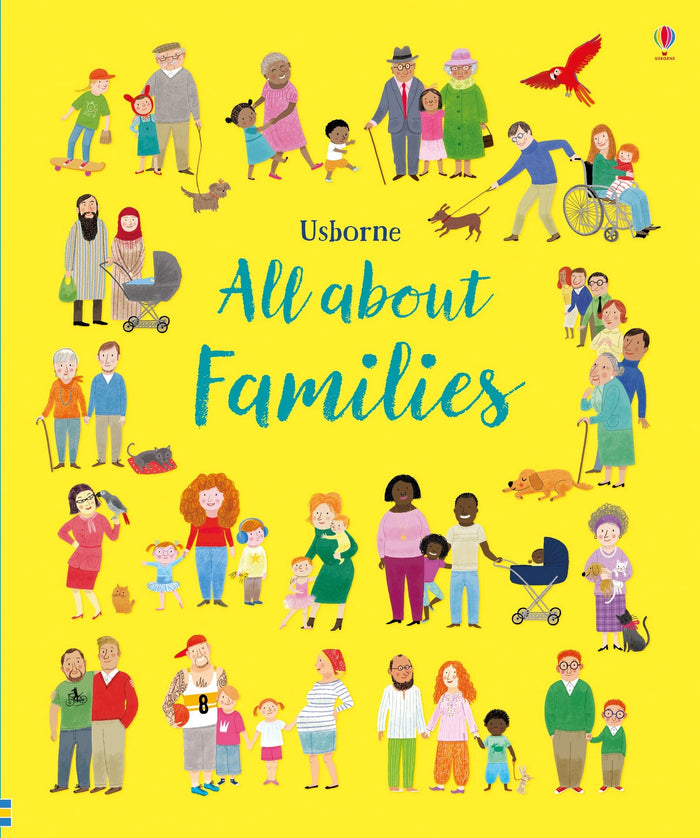 All About Families by Felicity Brooks - Hardcover cover