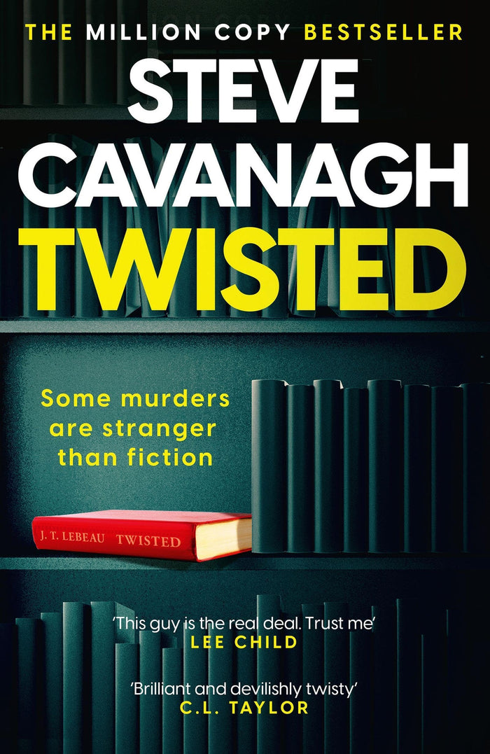 Headline Twisted. by Steve Cavanagh - Paperback cover