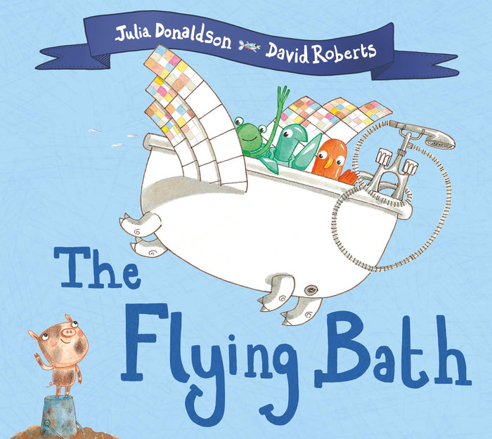 The Flying Bath by Julia Donaldson - Paperback cover