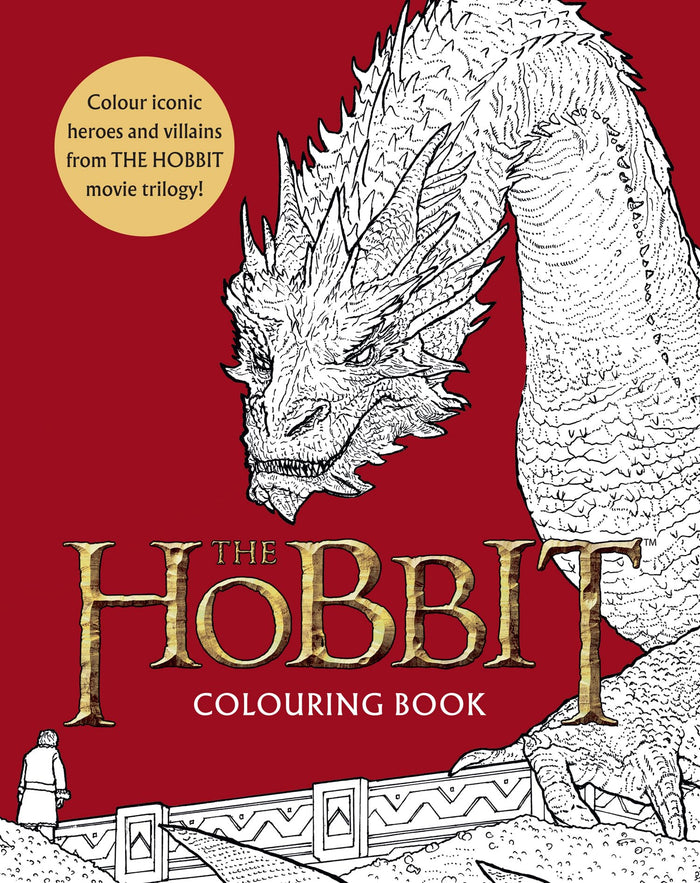 HarperCollins The Hobbit Movie Trilogy Colouring Book Official and Authorised. by J.R.R. Tolkien - Paperback cover