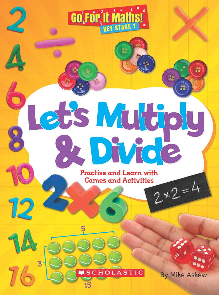 Go For It Maths: Let’s Multiply & Divide by Mike Askew - Paperback cover