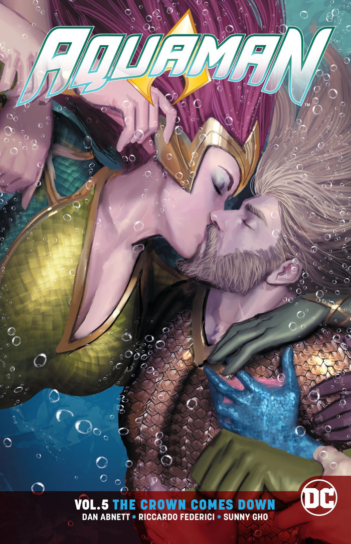 Aquaman Vol. 5: The Crown Comes Down by Dan Abnett - Paperback cover