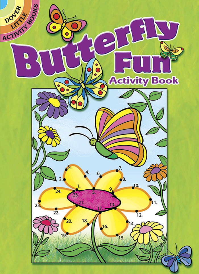 Butterfly Fun Activity Book (Dover Little Activity Books: Insects) by Jessica Mazurkiewicz - Paperback cover
