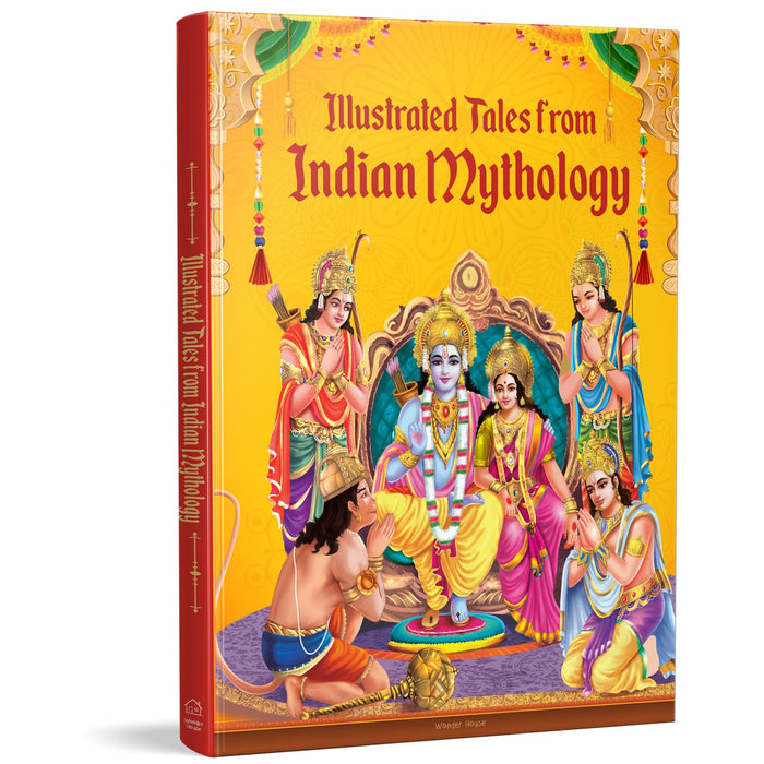 Illustrated Tales From Indian Mythology by Wonder House Books - Hardcover cover