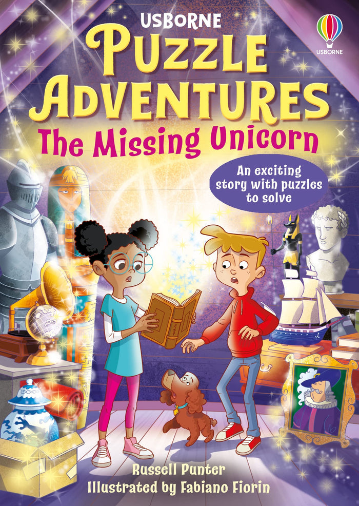Usborne The Missing Unicorn. by Russell Punter - Paperback cover