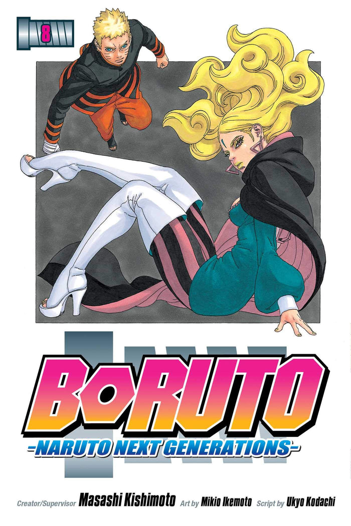 Boruto: Naruto Next Generations, Vol. 8: Monsters by Masashi Kishimoto - Paperback cover
