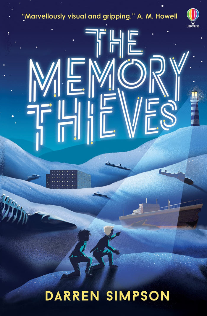 The Memory Thieves by Darren Simpson - Paperback cover