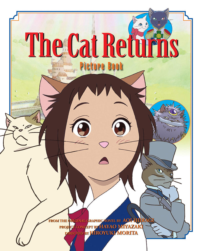 The Cat Returns Picture Book by Hayao Miyazaki - Hardcover cover