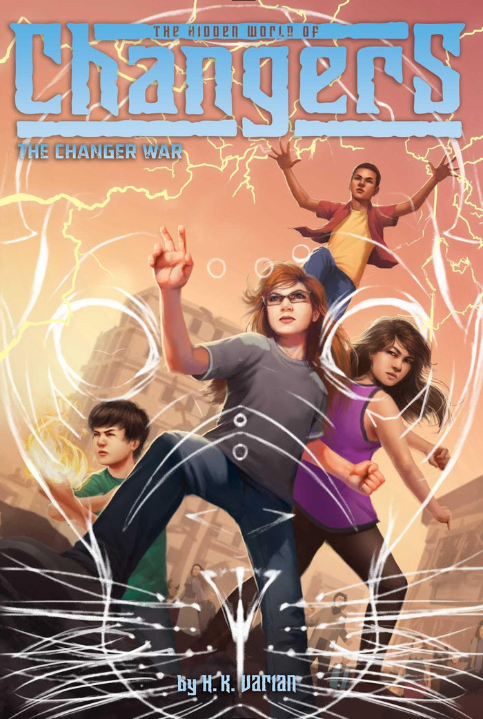 The Changer War (8) (The Hidden World of Changers) by H. K. Varian - Paperback cover