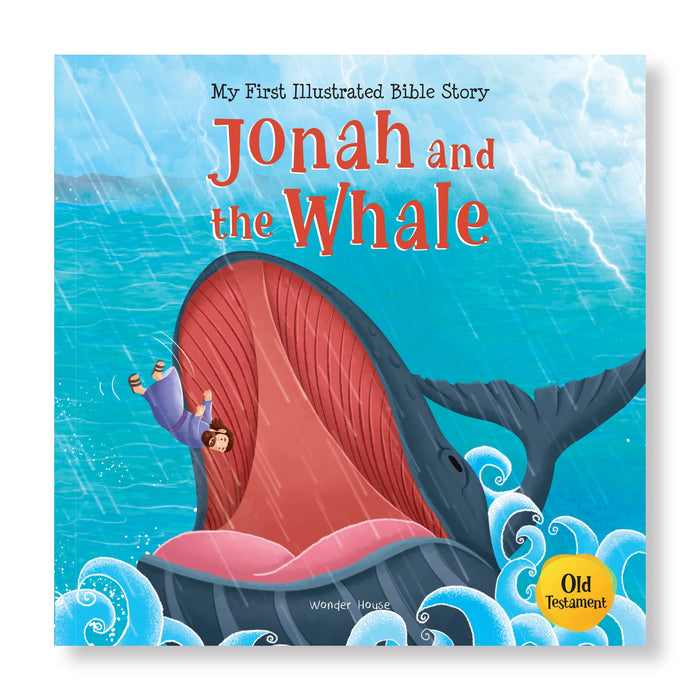My First Illustrated Bible Story: Jonah and the Whale (My First Bible Stories) by Wonder House Books - Paperback cover