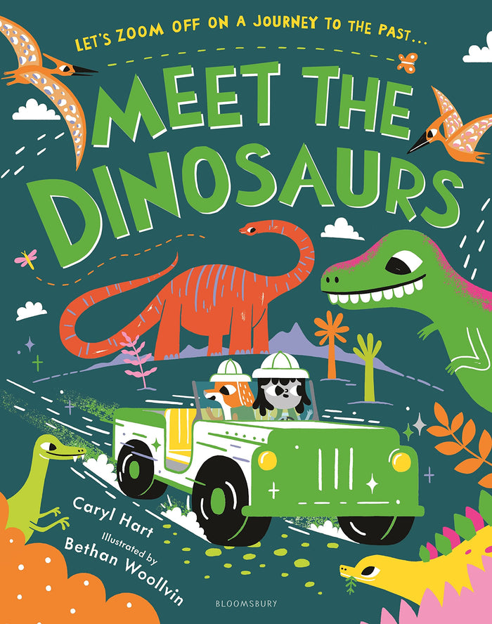 Bloomsbury Meet the Dinosaurs. by Caryl Hart - Paperback cover