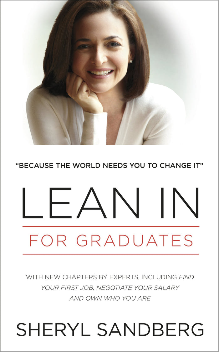 Lean In EXPORT EDITION by Sheryl Sandberg - Paperback cover