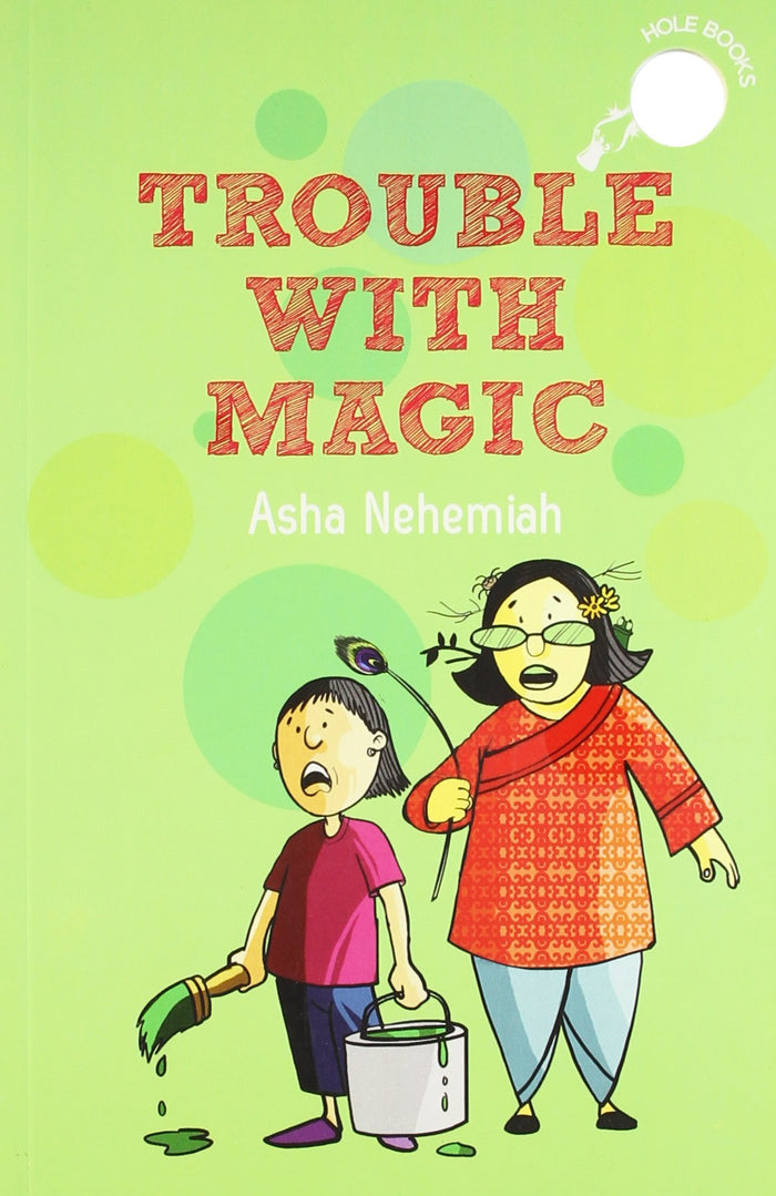 Trouble with Magic by Asha Nehemiah - Paperback cover