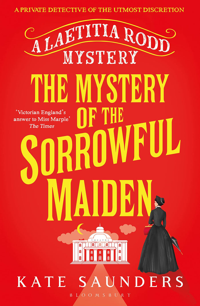 The Mystery of the Sorrowful Maiden (A Laetitia Rodd Mystery) by Kate Saunders - Paperback cover