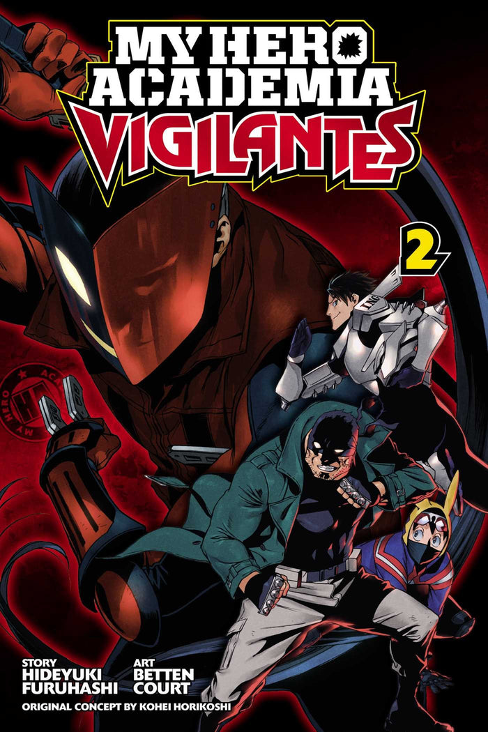 My Hero Academia: Vigilantes, Vol. 2 by Kohei Horikoshi - Paperback cover