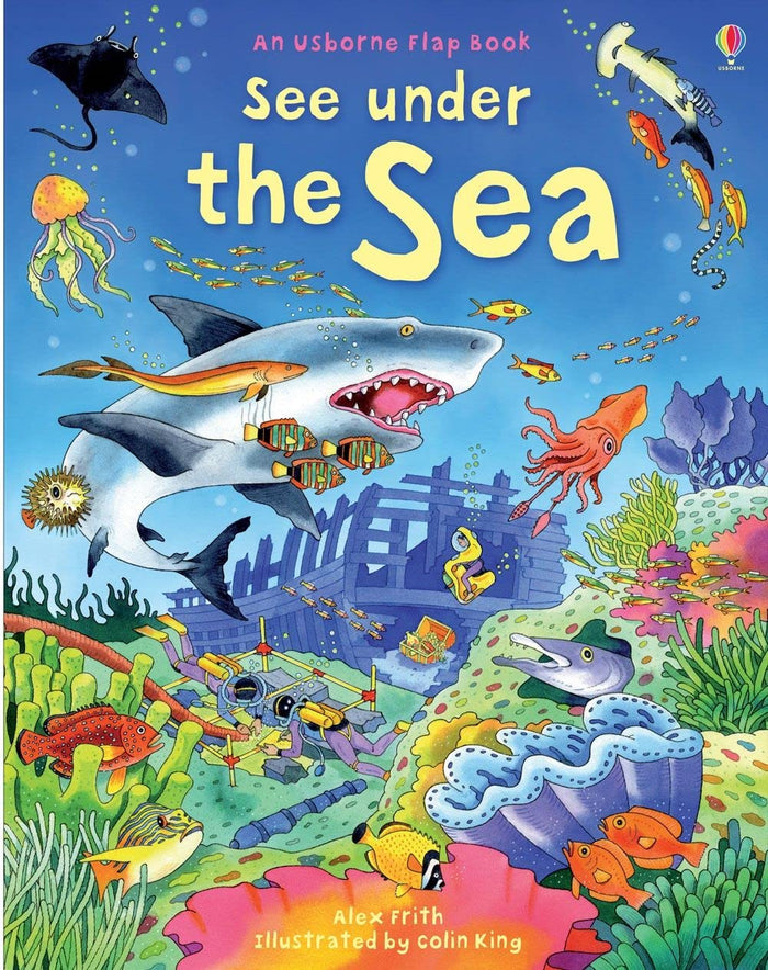 Under the Sea (See Inside) by Kate Davies - Board Book cover