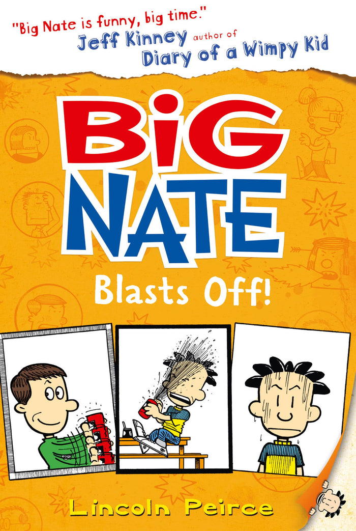 Big Nate Blasts Off by Lincoln Peirce - Paperback cover