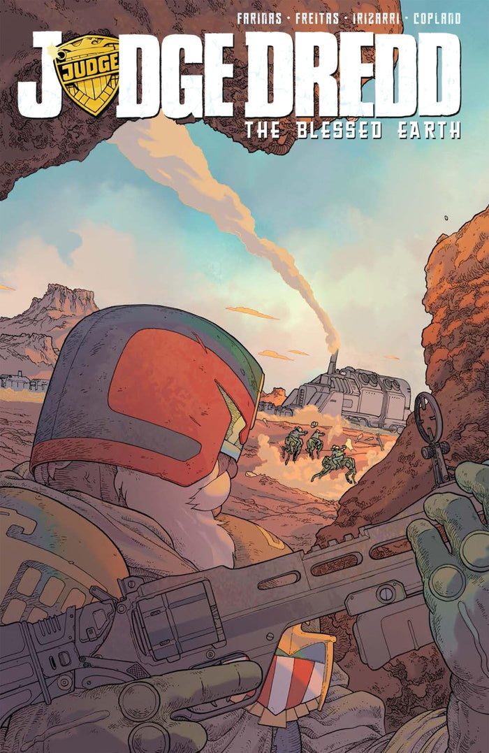 Judge Dredd: The Blessed Earth, Vol. 1 by Ulises Farinas - Paperback cover