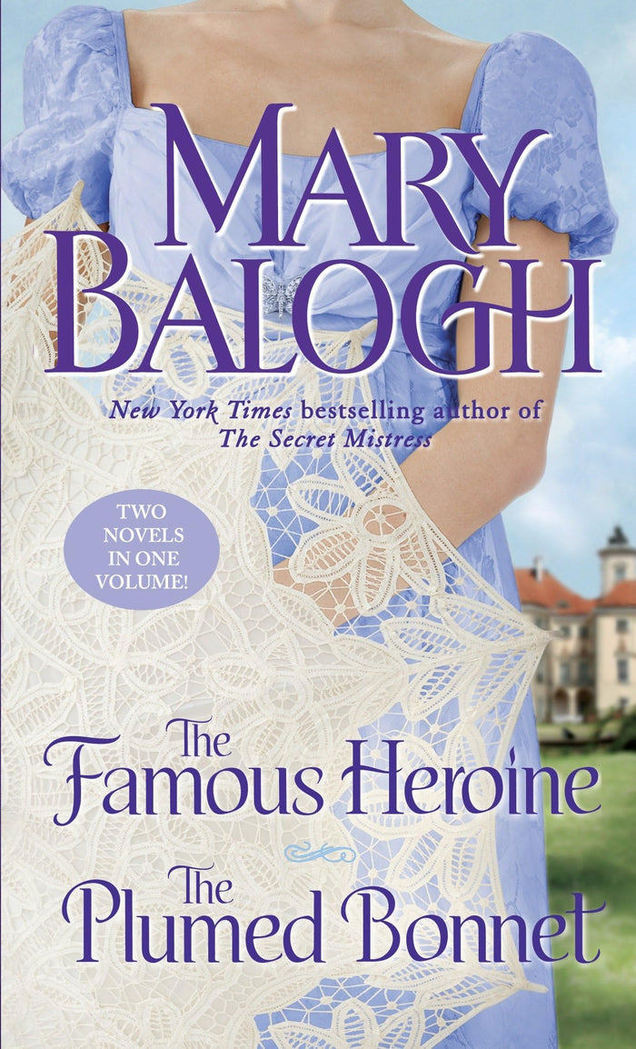 The Famous Heroine/The Plumed Bonnet (Dark Angel) by Mary Balogh - Mass Market Paperback cover