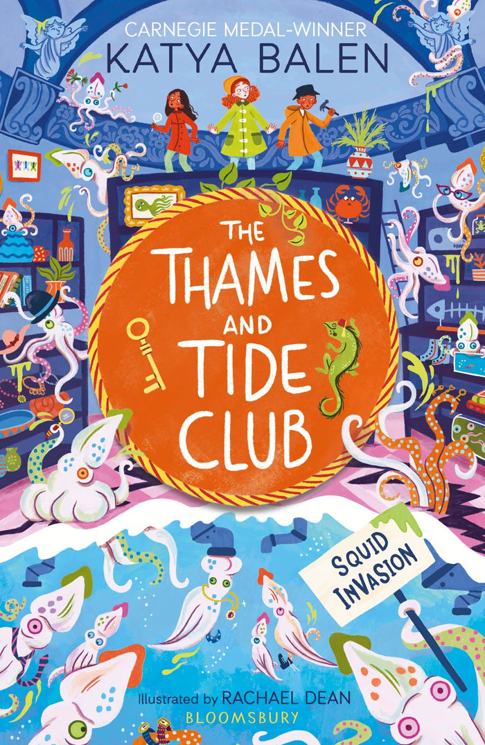 The Thames and Tide Club: Squid Invasion by Katya Balen - Paperback cover