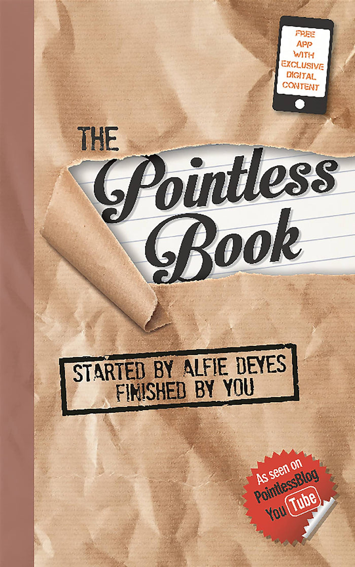 Pointless Book by Alfie Deyes - Paperback cover