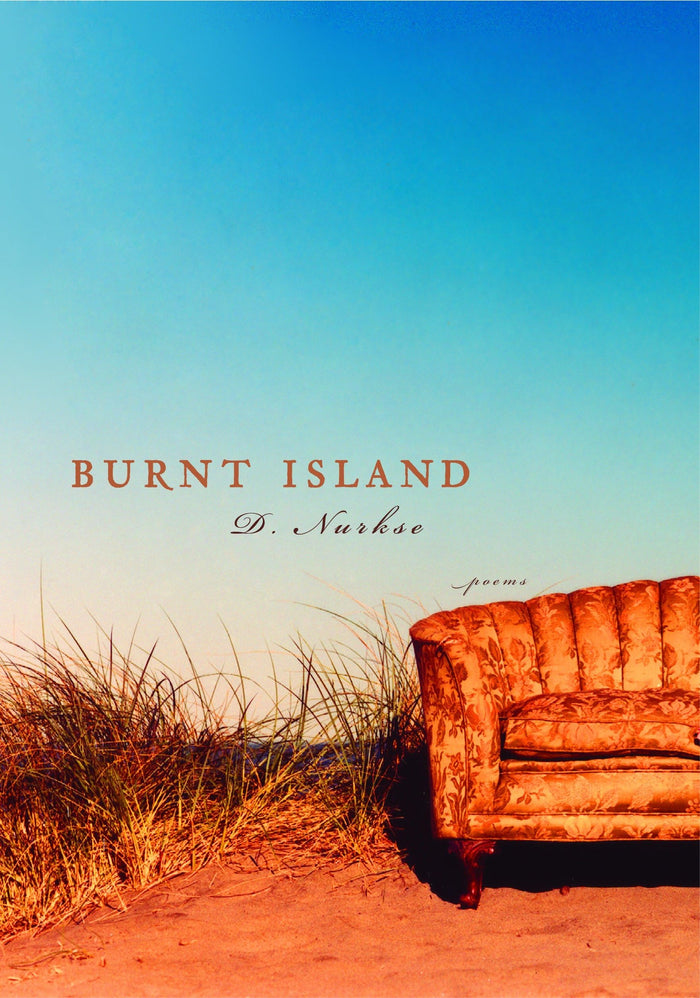 Burnt Island: Poems by D. Nurkse - Paperback cover