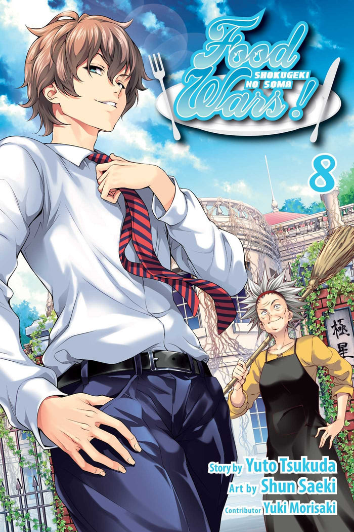Food Wars!: Shokugeki no Soma, Vol. 8: Put Your Heart Into It by Yuto Tsukuda - Paperback cover