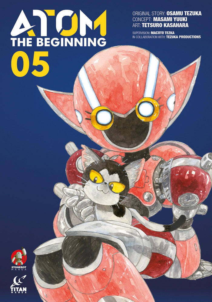 ATOM: The Beginning Vol. 5 by Osamu Tezuka - Paperback cover