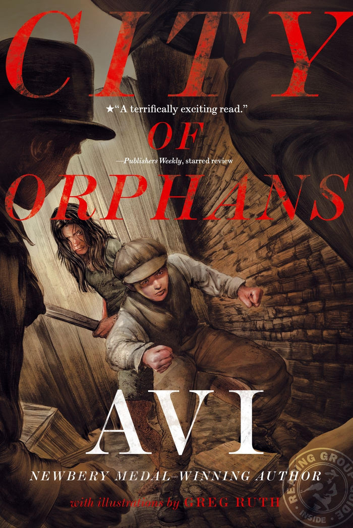 City of Orphans by Avi - Paperback cover