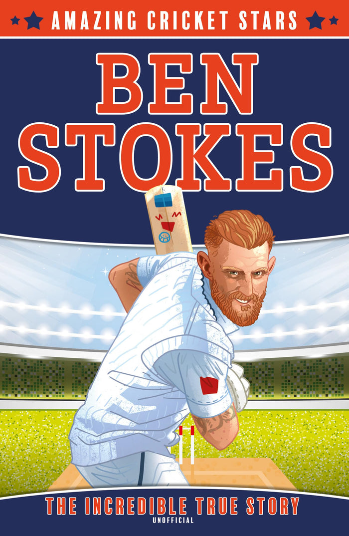 Red Shed Ben Stokes (Amazing Cricket Stars). by Clive Gifford - Paperback cover