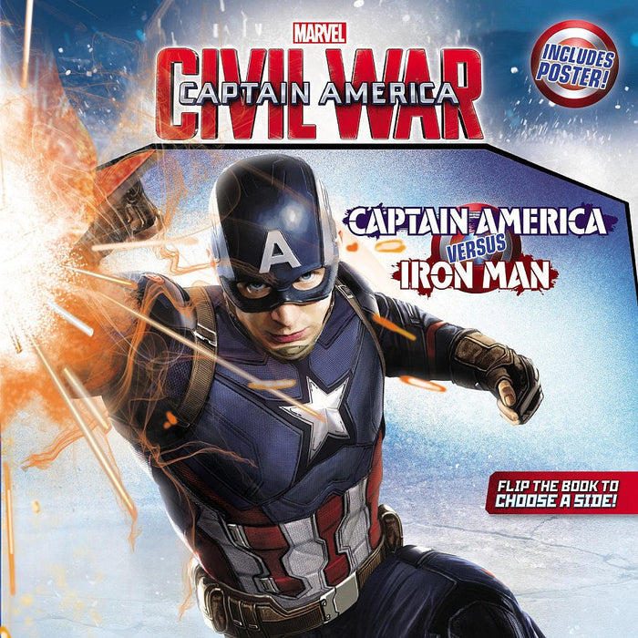 Marvel's Captain America: Civil War: Captain America Versus Iron Man by R. R. Busse - Paperback cover