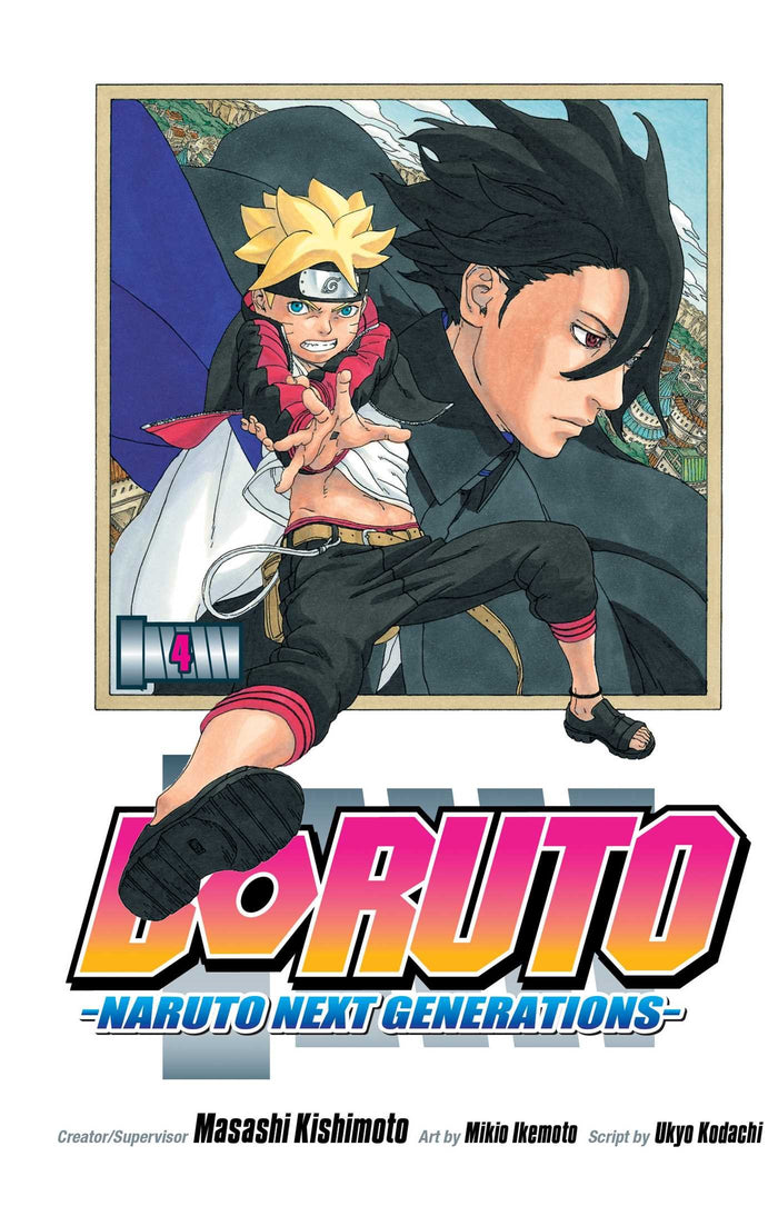 Boruto: Naruto Next Generations, Vol. 4: The Value of a Hidden Ace!! by Masashi Kishimoto - Paperback cover
