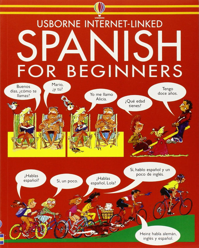 Spanish for Beginners by angela wilkes - Paperback cover