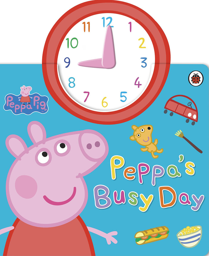Peppa Pig Peppas Busy Day by Peppa Pig - Board Book cover