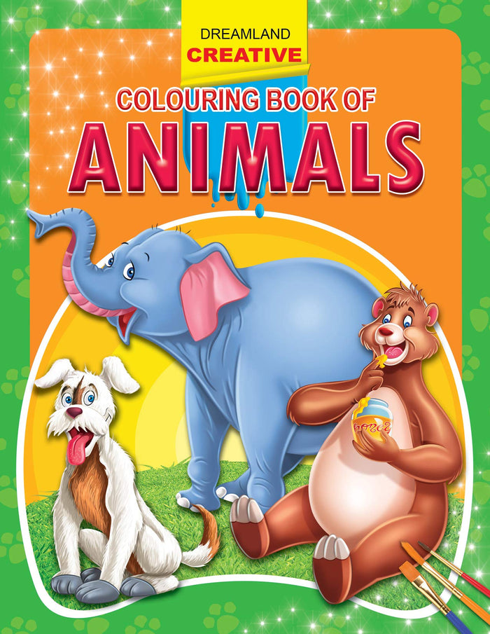 Animals (Creative Colouring Books) - Paperback cover