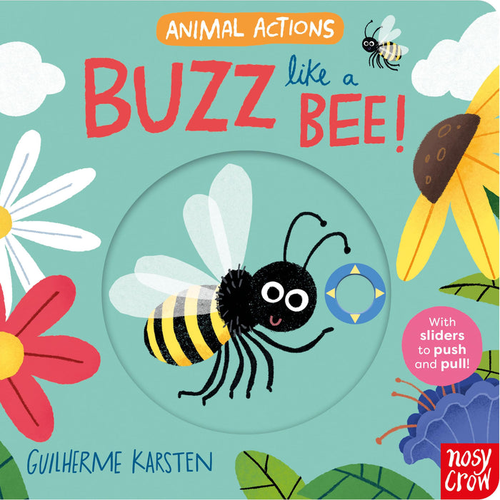 Animal Actions: Buzz Like a Bee by Nosy Crow - Board Book cover