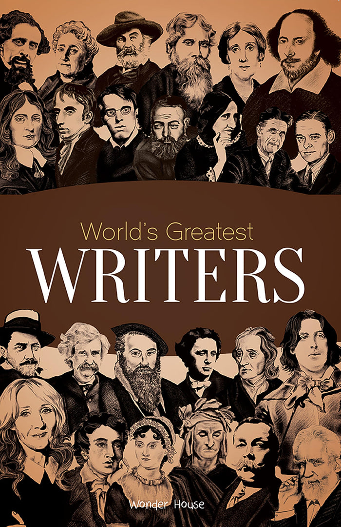 World's Greatest Writers : Biographies of Inspirational Personalities For Kids by Wonder House Books - Paperback cover