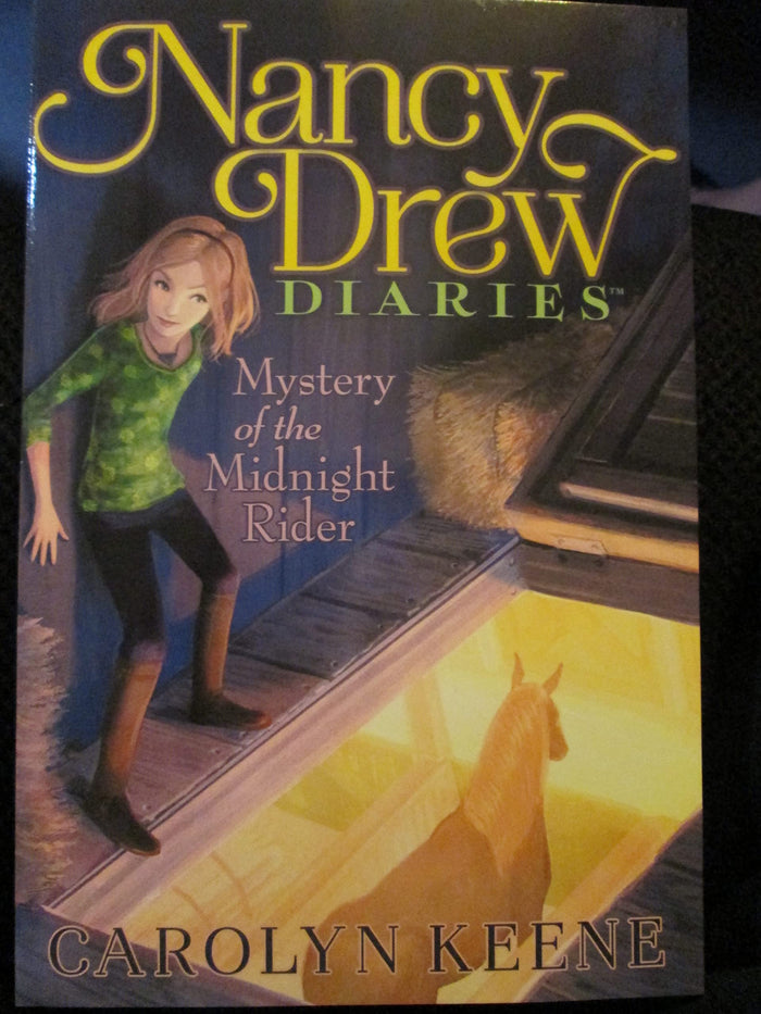 Mystery of the Midnight Rider #3 by Carolyn Keene - Paperback cover