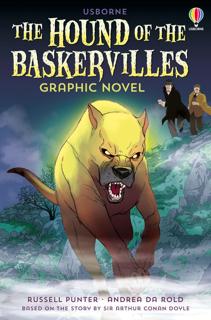 The Hound of the Baskervilles (Usborne Graphic Novels) by Russell Punter - Paperback cover