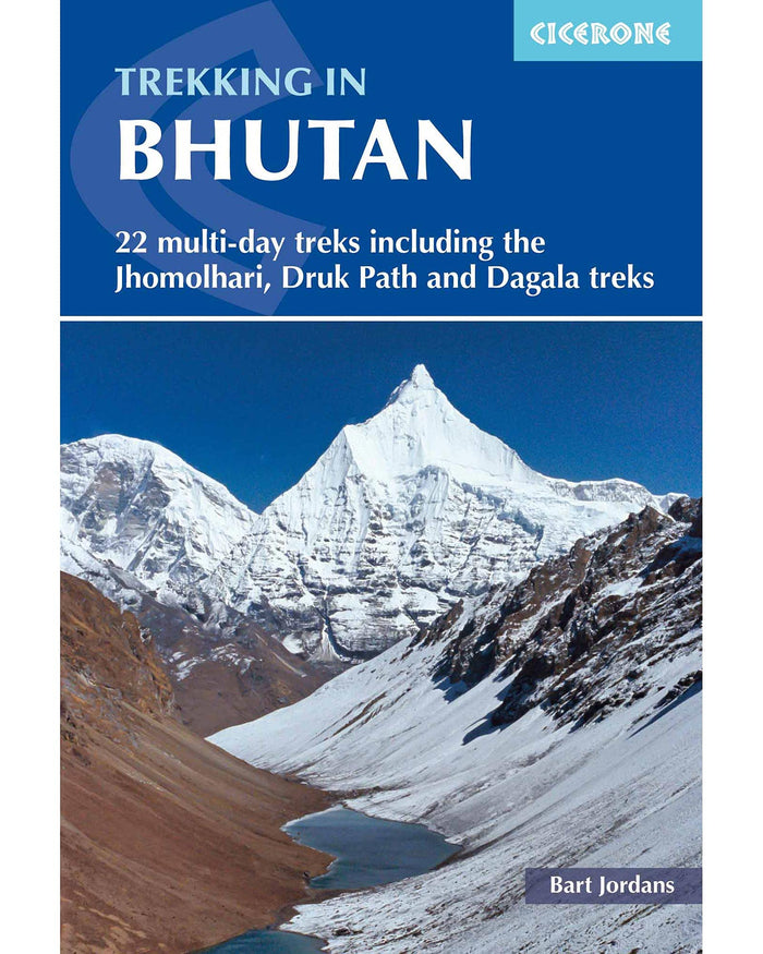 Bhutan: A Trekker's Guide by Bart Jordans - Turtleback cover