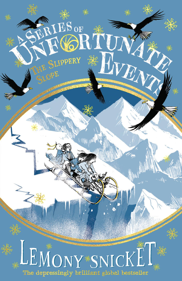 The Slippery Slope (A Series of Unfortunate Events) by Illustrated by Brett Helquist Lemony Snicket - Paperback cover