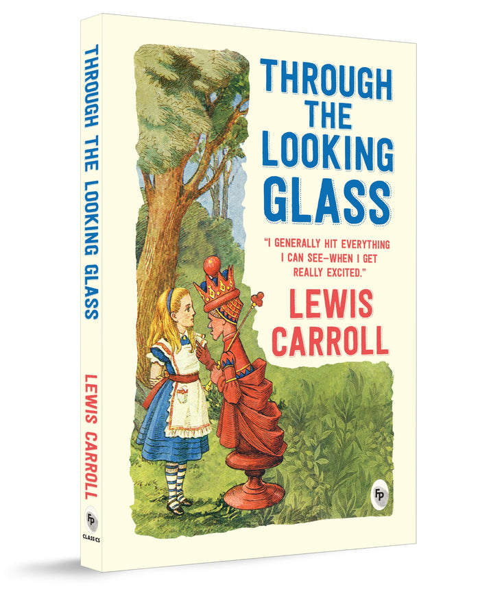Through the Looking-Glass by Lewis Carroll - Paperback cover