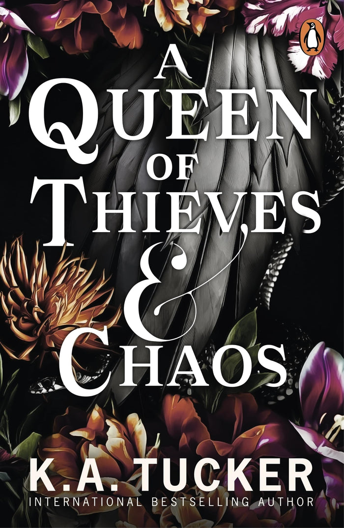 A Queen of Thieves and Chaos (Fate & Flame) by K.A. Tucker - Paperback cover