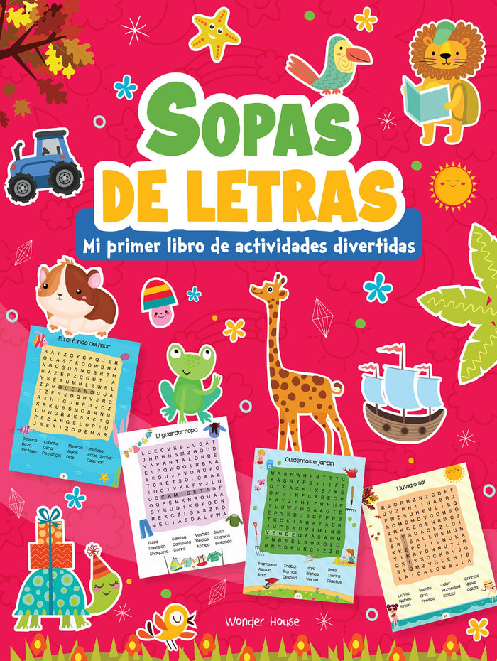 My First Fun Activity Book of Word Search - Spanish (Spanish Edition) by Wonder House Books - Paperback cover