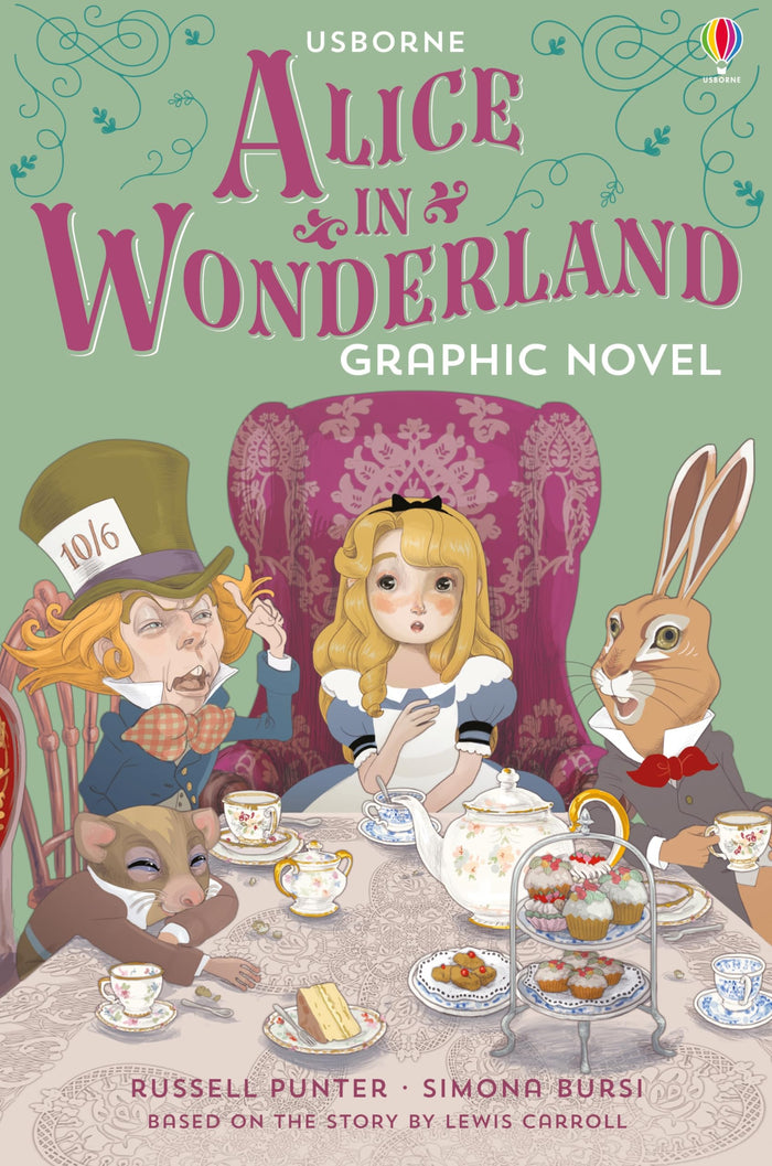 Alice in Wonderland Graphic Novel by Russell Punter - Paperback cover